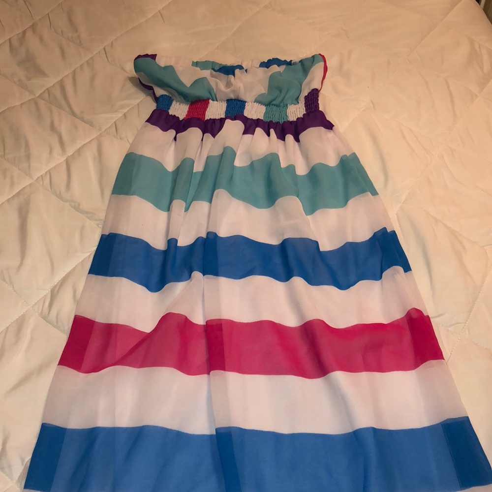 colorful maxi dress